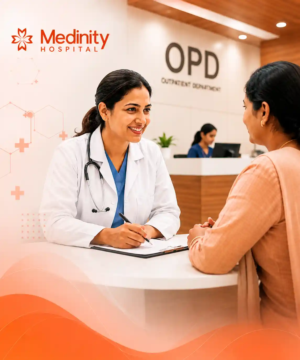 Comfortable outpatient services at Medinity Hospital Lucknow